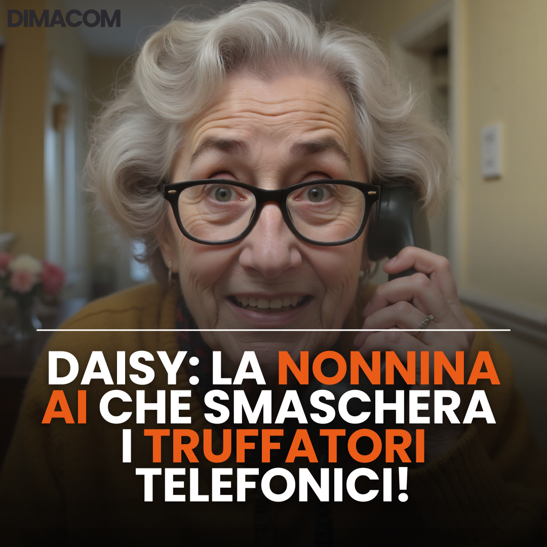 Daisy la nonna AI al telefono contro i truffatori