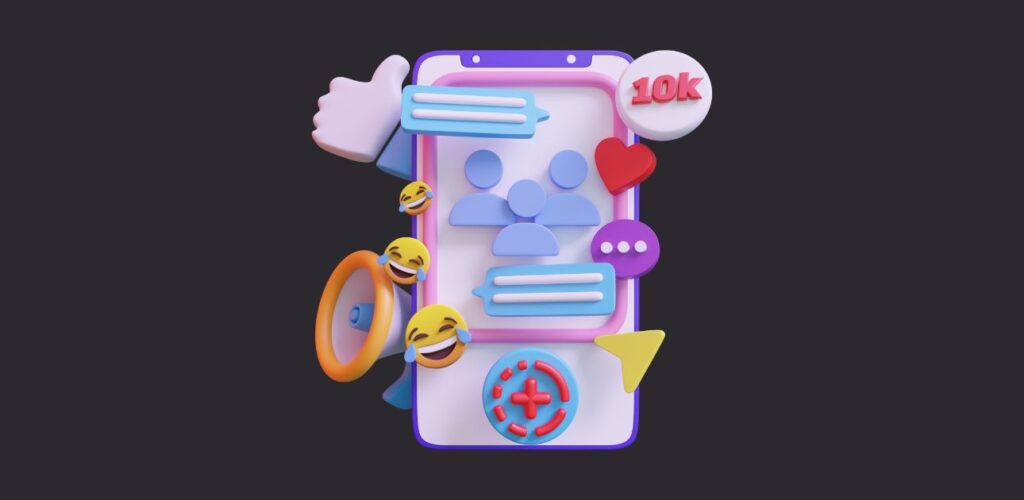 Icona del servizio di Social Media Management professionale