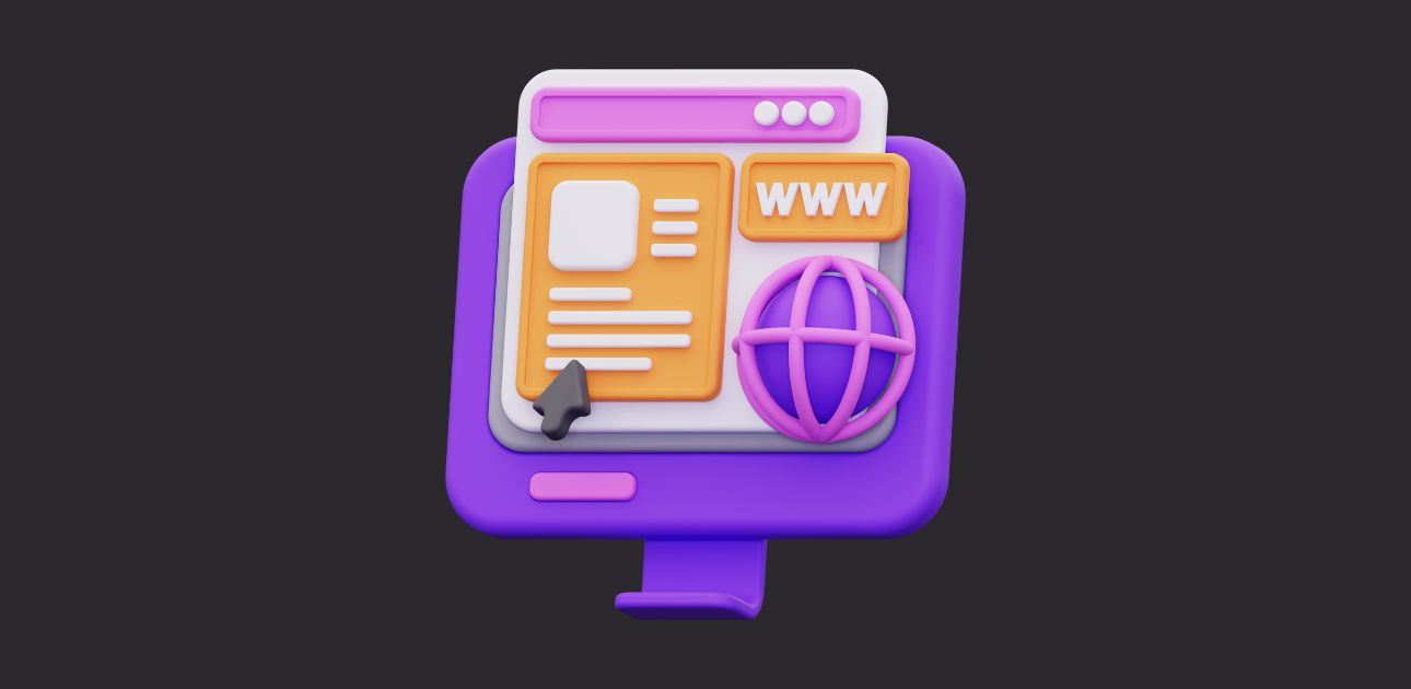 Icona rappresentativa di servizi di Web Design e Sviluppo Web